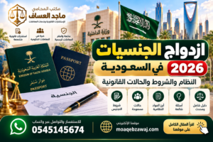: ازدواج الجنسيات في السعودية 2026: النظام والشروط