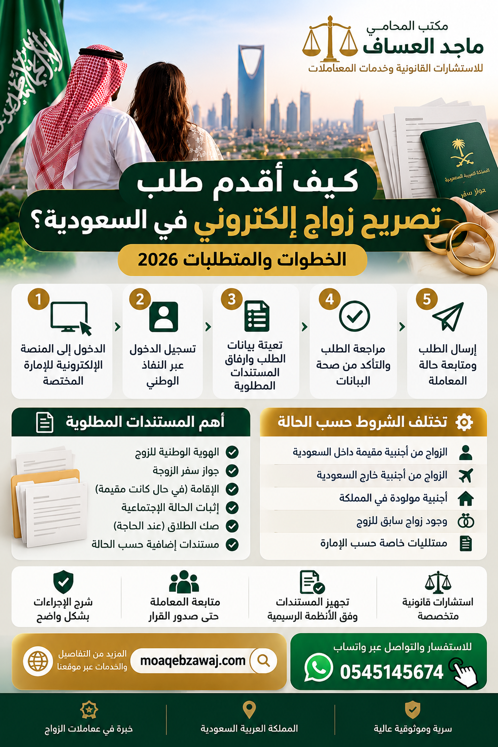 كيف أقدم طلب تصريح زواج